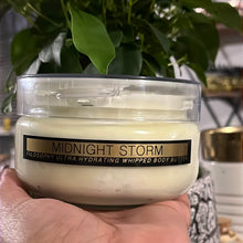 Load image into Gallery viewer, Midnight Storm Whipped Shea Body Butter (Lime &amp; Patchouli)