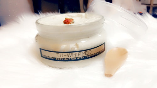 Tu-Whipped Shea Face & Body Butter (Infused + Tumeric Brightening Edition)