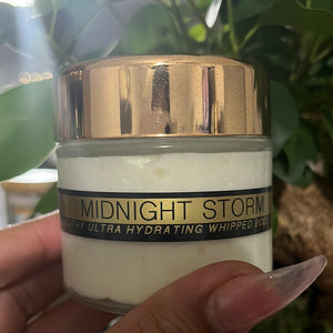 Midnight Storm Whipped Shea Body Butter (Lime & Patchouli)